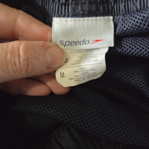 ⭐️SPEEDO Men's Blue Swim Trunks Size Med - Picture 4 of 4